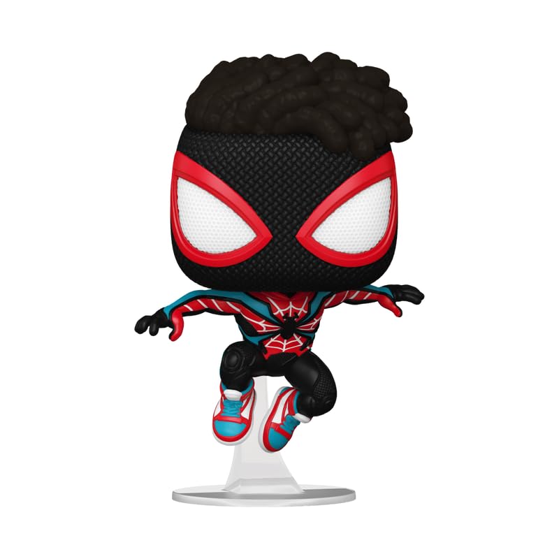 Funko Pop! Marvel: Spider-Man 2 - Miles Morales(Evolved Suit)(Exc), Collectable Vinyl Figure - 78507, Standard