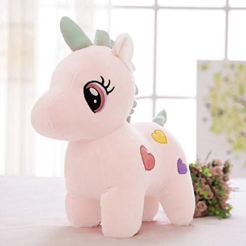 Hug N Feel Soft Toys Long Soft Lovable Hugable Cute Giant Life Size Teddy Bear. (New Soft Toys, Pink Unicorn 25Cm)