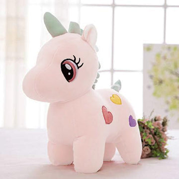 Hug N Feel Soft Toys Long Soft Lovable Hugable Cute Giant Life Size Teddy Bear. (New Soft Toys, Pink Unicorn 25Cm)