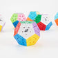Speed Cube Cyclone Boys Megaminx Stickerless Cube Puzzle Toy Pentagonal Dodecahedron Speed Cube (Pentagonal Dodecahedron)
