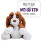 Warm Pals - Hound Dog - 1.5Lbs - Cozy Microwavable Lavender Scented Plush Toys - Heated Stuffed Animal - Heatable Coolable Bedtime Comfort Plushie