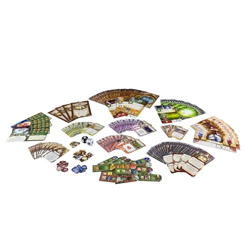 Elder Sign Unseen Forces Board Game EXPANSION - Mystical Blessings, Curses, and New Challenges! Cooperative Dice Adventure, Ages