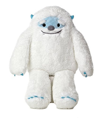 Aurora® Mysterious Fantasy Yulli™ Yeti Stuffed Animal - Mythical Companion - Imaginative Adventures - White 12 Inches