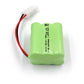 Gecoty 7.2V Ni-MH AA Rechargeable Battery Pack with Tamiya Plug for RC Trucks, Boats, Tanks - 2400mAh Model tech06