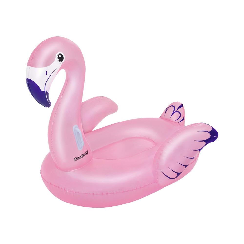 Inflatable Ride-On Ring Flamingo 153 x 143 cm
