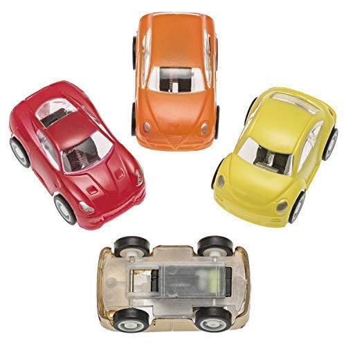 Prextex Stuffed Easter Eggs Toy With Mini Pull-Back Toy Car Inside | Plastic Easter Gifts/Presents For Girls, Boys, Kids, Toddlers | Easter Toys Basket Stuffers/Fillers