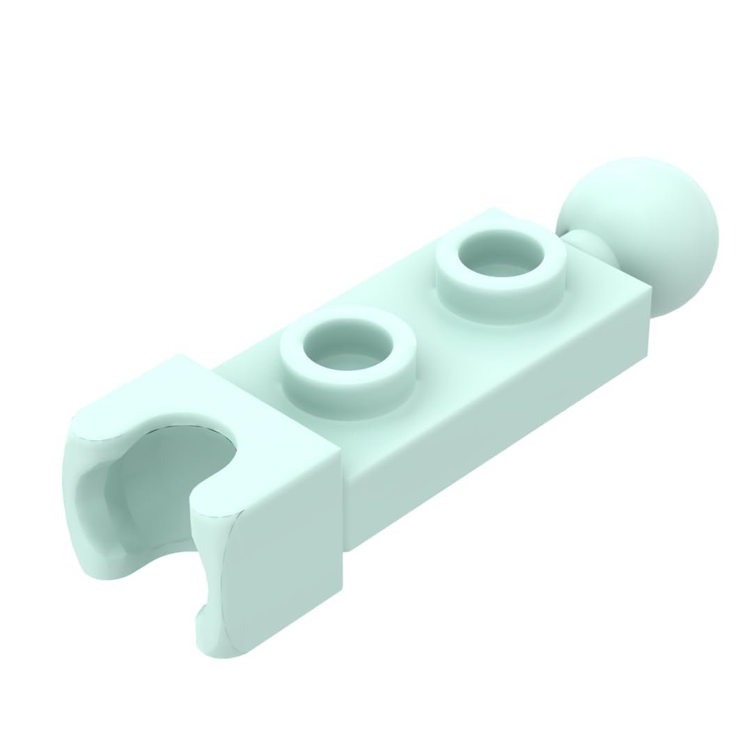 Gobricks Gds-904 Plate Special 1 X 2 With 5.9Mm End Cup And Towball 50Pcs Compatible With Lego Toy 14419 Diy Parts And Moc Compo