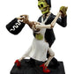 Atlantic Collectibles Day Of The Dead Wedding Foxtrot Dance Skeleton Frankenstein Skull Bride And Groom Couple Figurine