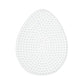 Hama Beads 10.260 Hama Egg Shaped Pegboard, Multicolour