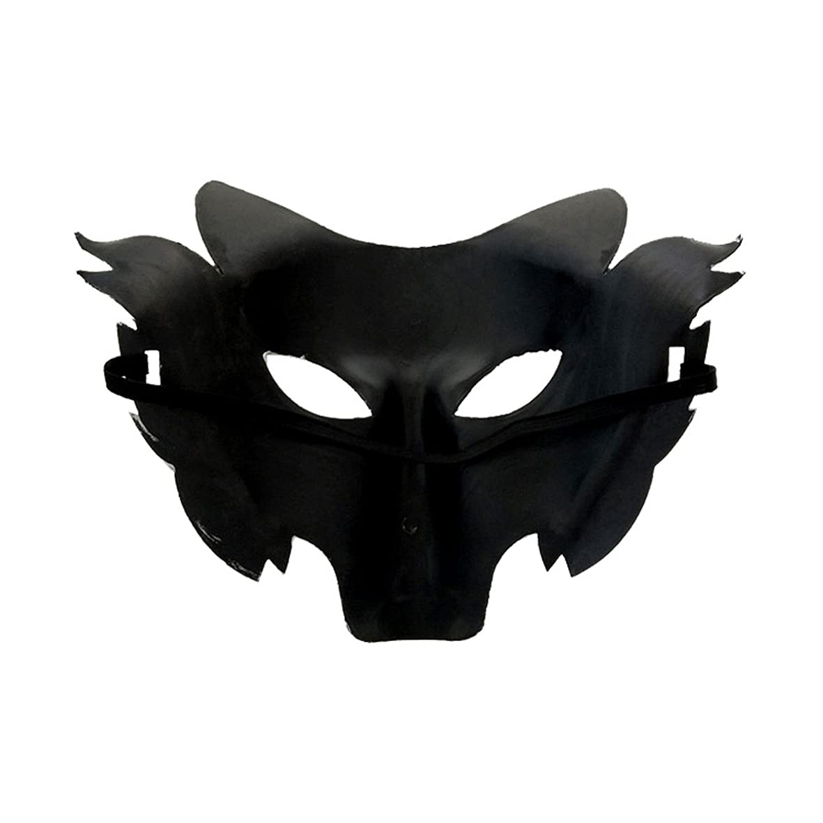 Qfyfgyt Halloween Performance Supplies Animal Wolf Head Mask Performance Accessories (Silver).
