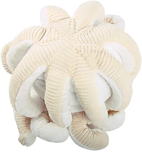JOSON Cute Octopus Plush Toys  Soft Octopus Stuffed Animals  Girls and Boys mature-themed Birthday (16 Inch  White)