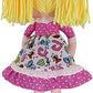 Anico Well Made Play Doll For Children Libby Doll, 18' Tall, Pink