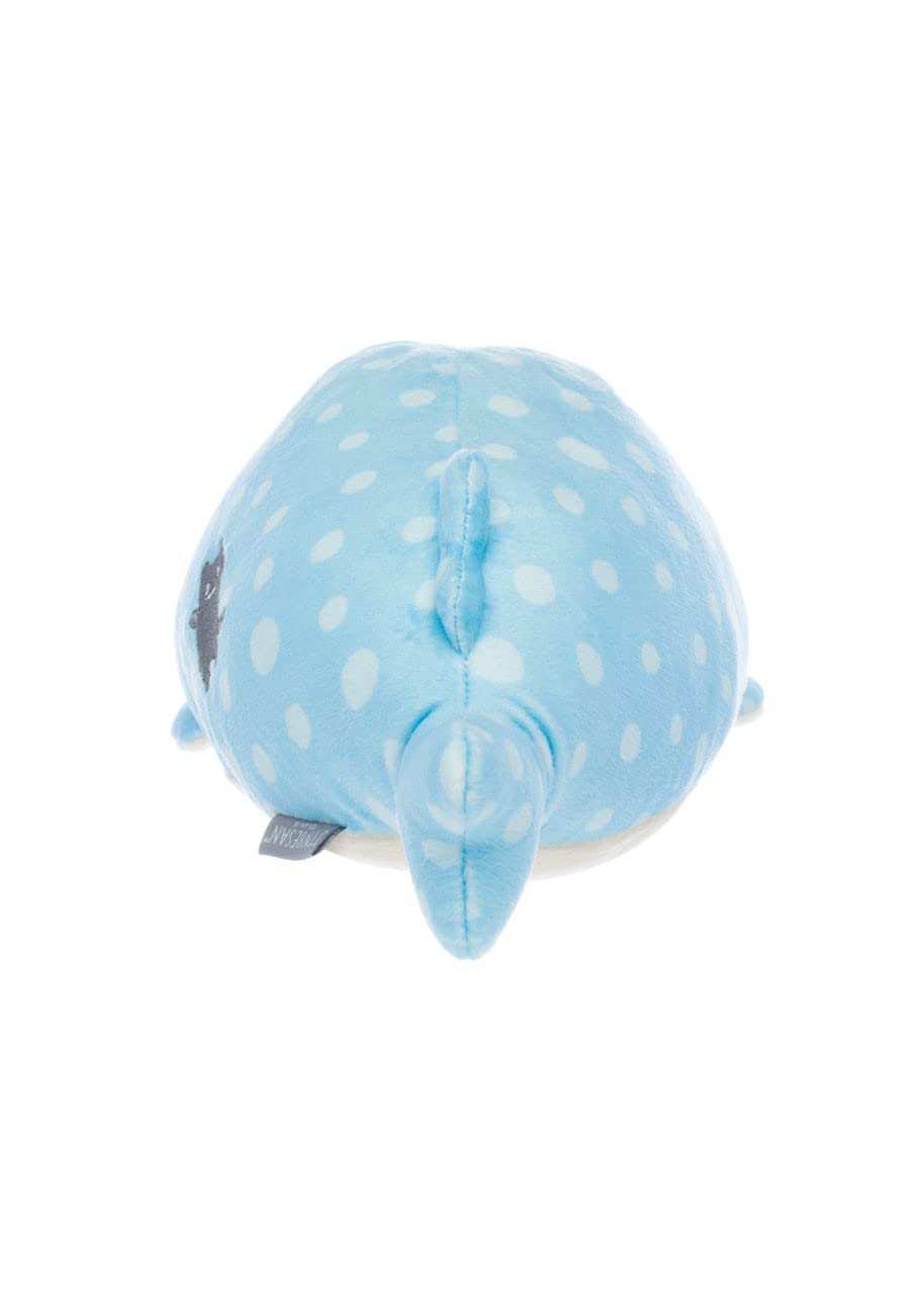 AQI Jinbesan Whale Plush with Nekonbu and Ika - 9-inch Plush