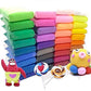 Firstly Traders 48 Air Dry Modelling Clay Plasticine Ultra Light Soft, Diy Educational Creative Gift For Kids/Pack Of 48 (4 Piec