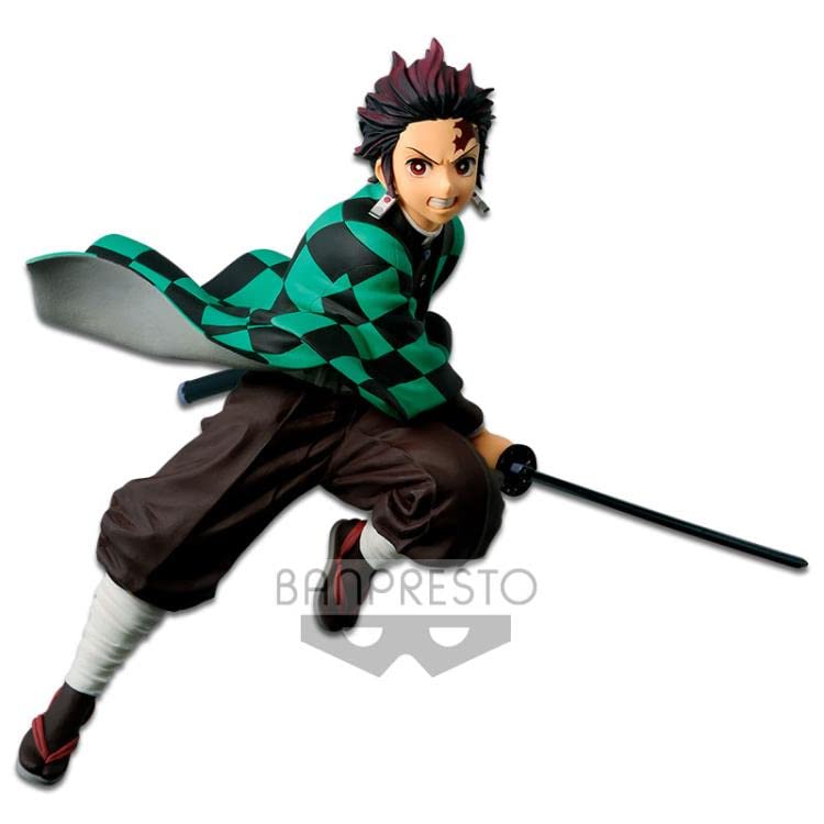 Banpresto 16373 Demon Slayer (Kimetsu no Yaiba) Vibration Stars Tanjiro Kamado Figure  Multiple Colors