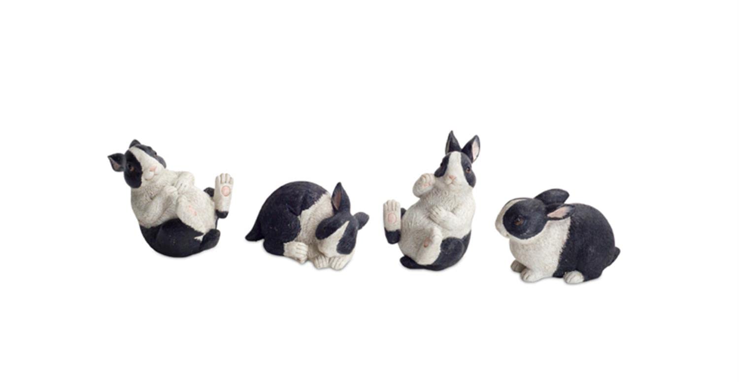 Melrose Rabbit (Set of 4) 2 H, 2.5 H, 3.5 H Resin