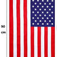 Wgudzpj American Flag Costume Cape USA Patriotic Flag Cloak and headband for Kids Boys Girls