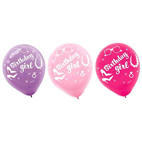 American Greetings Doll Printed Latex Balloon, One Size, Multicolor