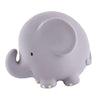 Tikiri Toys Rubber Elephant Rattle, Teether & Bath Toy, Organic Natural Rubber, Ages 6 Months & Up