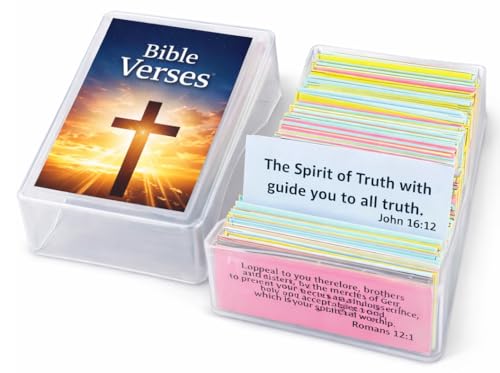 Moowings Bible Verse Box | Set Of 200 Cards (English) Bible Quotes For Daily Motivation Hope Inspiration & Positivity | Promise 