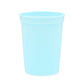 24-Pack 16-Ounce Blue Plastic Stadium Cups, Bulk Reusable Tumblers For All Occasions And Celebrations