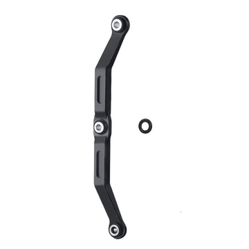 Benedict Harry Metal Body Chassis Tie Rods Steering Link Tie Rod for RC 1:18 TRX4-M Crawler Upgrade(Black)