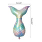 Mermaid Birthday Decoration Mermaid Balloons Kit Sea Balloon Mermaid Foil Balloon Mermaid Tail Balloons For Baby Shower Girls Me