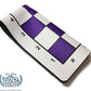 WE Games Mousepad Chess Board 20 in. Purple Color with Classic Design - enhanced Tournament Chess Mat  Perfect Travel Chess Board for mature-themeds