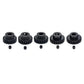 Kingval Replacement 5Pcs M1 8Mm 23T 24T 25T 26T 27T Steel Pinion Motor Gear Compatible With 1/5 Rc Car Brushed Brushless Motor