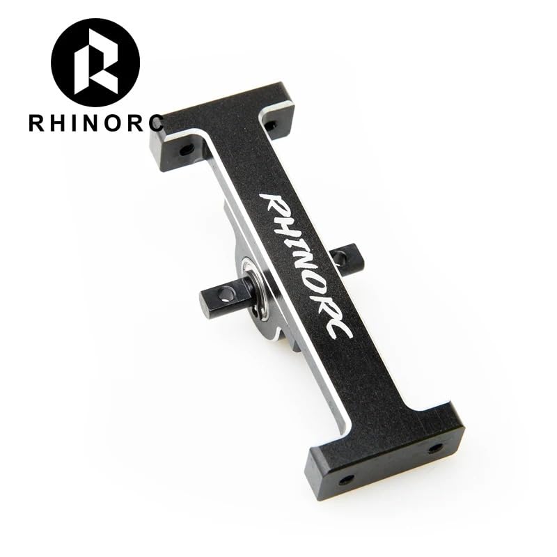 RhinoRC Hanger Beam,RC Holder Bridge,Metal Extend Driveshaft Axle for 1/10 Axial SCX10 Crawler Trucks Bridge Device Upgrade Part