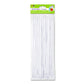 Krafty Kids GC027N Pipe Cleaner, 1/4 x 12 X 100 Piece, White