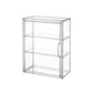 BOHOIDEE Acrylic 3-Tier Clear Display Case, Wall-Mounted Dustproof Organizer for Action Figures, Model 868-A