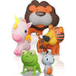 Mold Free Bath Toys For Babies And Toddlers, Animal No Hole Bath Toys, No Mold For Tub,Beach,Pool, Bpa-Free, Dishwasher-Safe, In