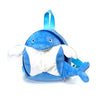 Fiesta Toys Blue Dolphin Plush Backpack - Small Size, Model A38767