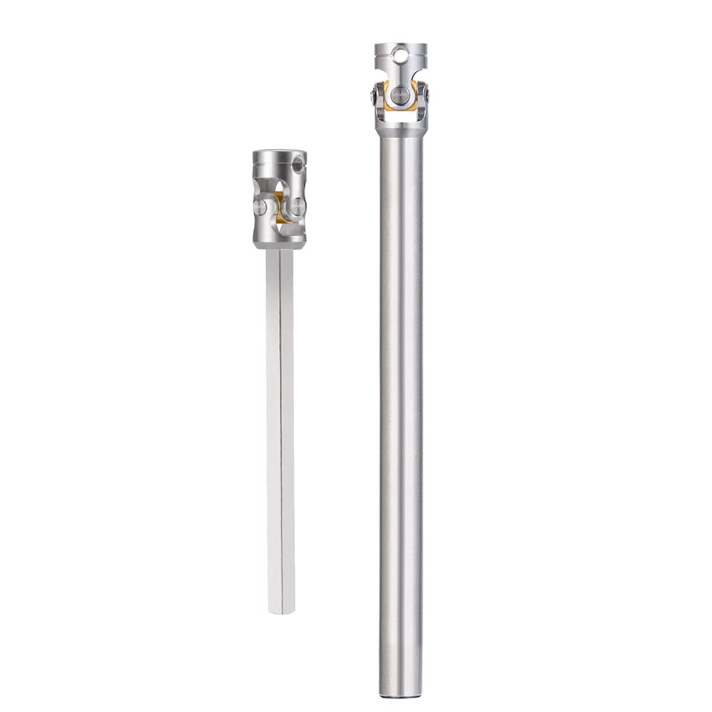 RC-Hub 1Pcs RC Driveshafts Metal Drive Shaft 45-50/47-57/55-67/60-80mm for 1:14 Tamiya Trailer Tractor Truck RC Crawler Car (140