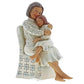 Enesco 6001558 Woman Sitting With Child, Multicolor