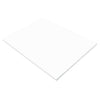 SunWorks 8717 Construction Paper, 58 lbs., 18 x 24, Bright White, 50 Sheets/Pack