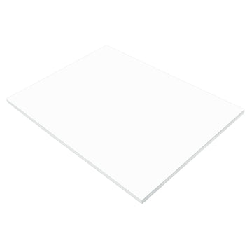 SunWorks 8717 Construction Paper, 58 lbs., 18 x 24, Bright White, 50 Sheets/Pack