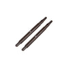 KYX Racing Hard Steel Rear Axle Straight Axle Shafts Upgrades Parts Accessories for 1/18 RC Crawler Car Traxxas TRX4M