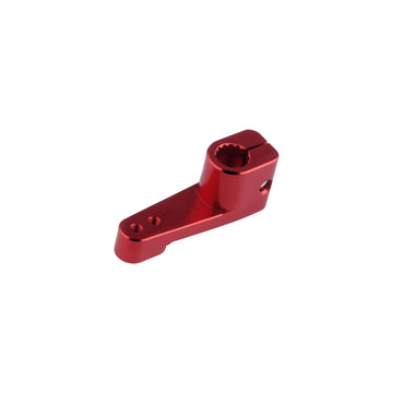 DJX 2PCS Aluminum 15T Emax Servo Horn for 1/24 RC Crawler Car Axial SCX24 90081 Upgrades Parts (Red)