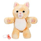Little Live Pets Cozy Dozys Ginger the Kitty - Interactive Plush Toy with 25+ Sounds, Magical Eye Movement, Includes Blanket & Pacifier, Ages 4+