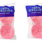 DENNECREPE Pink Crepe Paper Streamers 2 Rolls 145 ft Total - Made in USA!