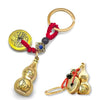 Adorinno 12 Zodiac Feng Shui Gourd Keychain - Brass Gourd, Lucky Coin, Bring Good Luck And Wealth, Chinese Style Decorative Pend
