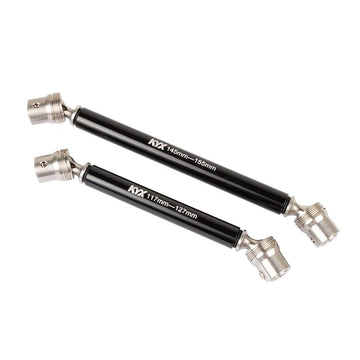 KYX Racing Stainless Steel Center Drive Shaft Upgrades Parts Accessories for 1/10 RC Crawler Car Axial RBX10 RYFT