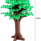 Large Trees City Building Block Compatible With Major Brand - Classic Bricks Pieces And Parts Toy Set 6.7Inch Height Botanical Forest Garden Plant Accessories (2Pcs)