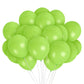 Treasures Gifted Lime Green Balloons - Light Green Balloons - Latex Party Balloons - Neon Green Balloons - Apple Green Balloons