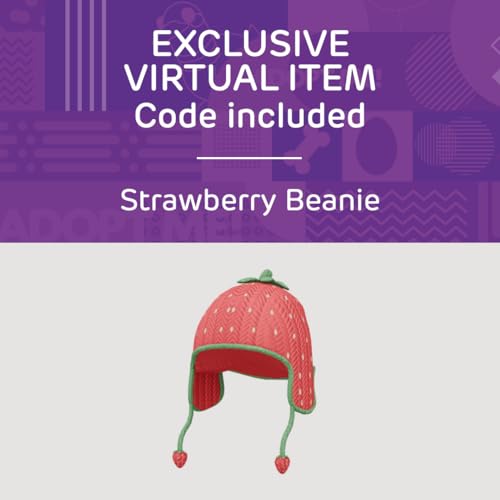 Adopt Me! Collector Plush Strawberry Shortcake Bat Dragon - Series 5 - Legendary - limited availability Virtual Item Code Included - Toys for Kids Featuring Your Favorite Pet  Ages 6+