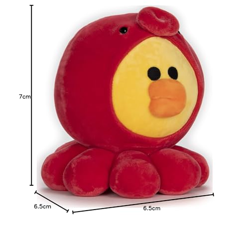 Line Friends Squid Sally 7 Inch Plush