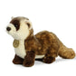 Aurora® 10.5 Realistic Miyoni® Black Footed Ferret Stuffed Animal - Lifelike Detail, Brown Color, Cherished Companionship