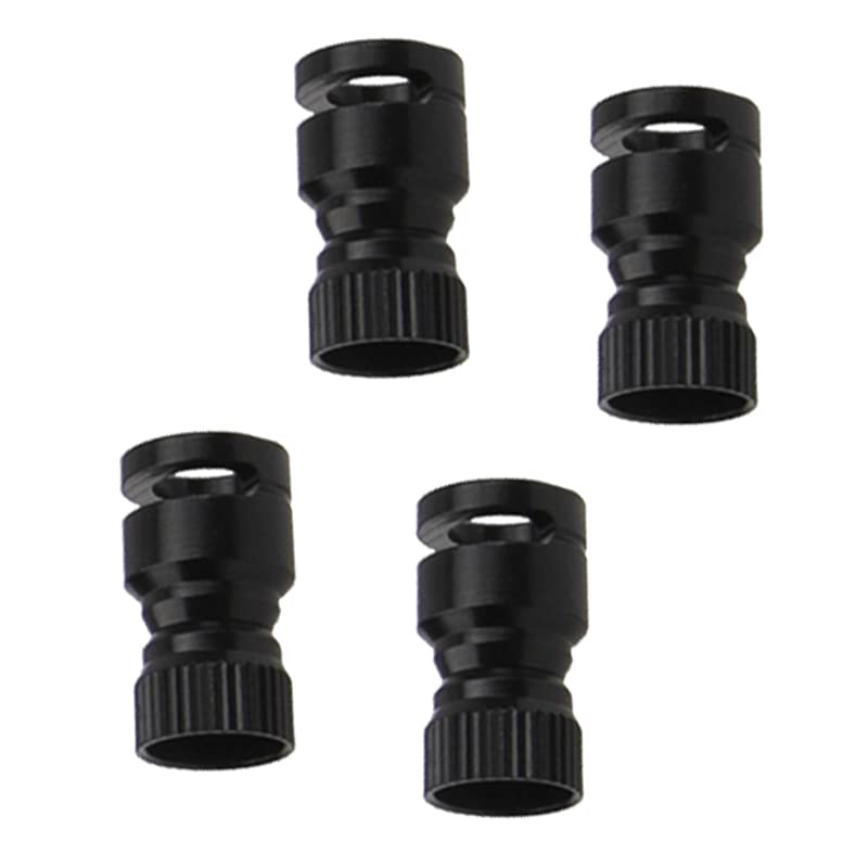 4Pcs ShareGoo Metal RC Body Shell Mount Column Hole Locator for 4-6mm RC Car Shell Compatible with HSP HPI Tamiya Axial 1/10 RC